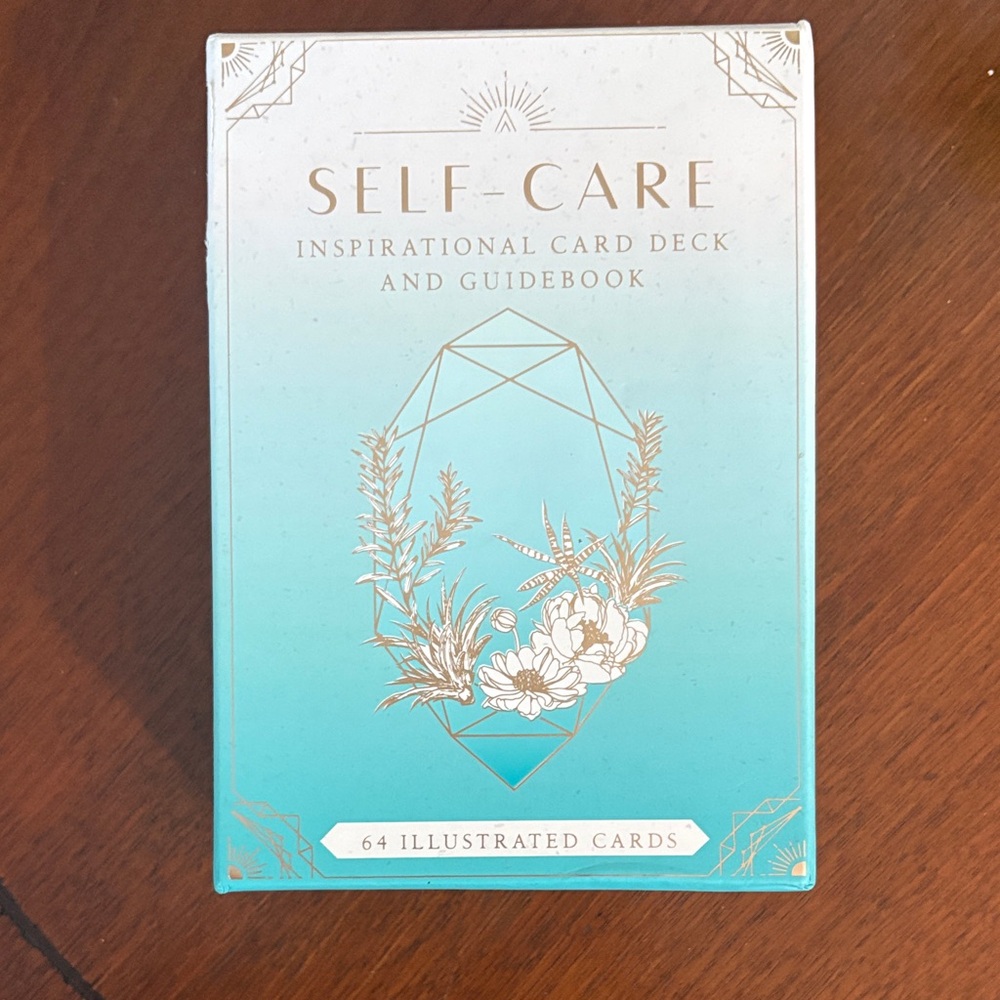Self-Care Inspirational Card Deck and Guidebook